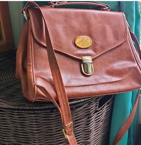 Vintage Italian leather bag